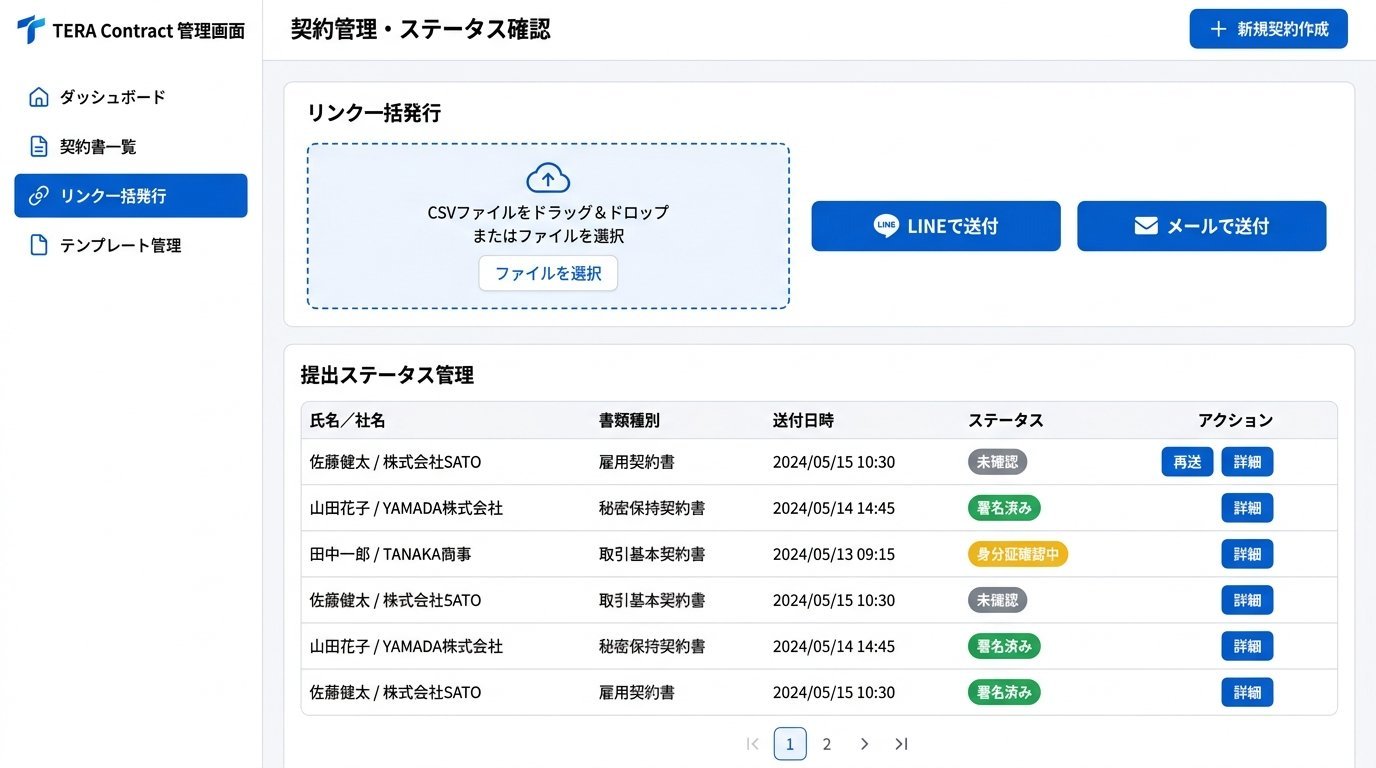 TERA Contract プレビュー