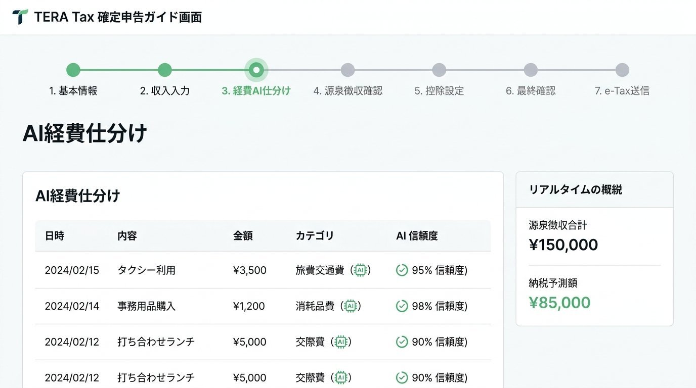 TERA Tax プレビュー